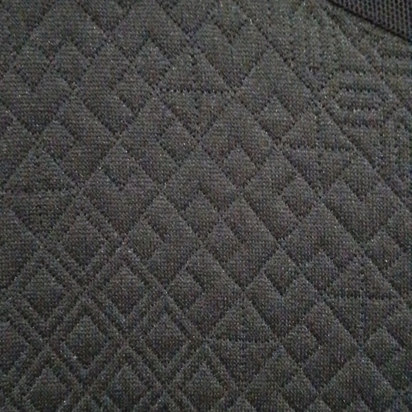 A4💐 Elloquent S mixed media angled hem sheer sleeve tunic NWT - Picture 4 of 6